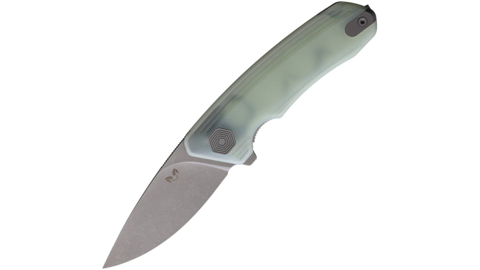 Damned Designs Invictus Linerlock Jade G10