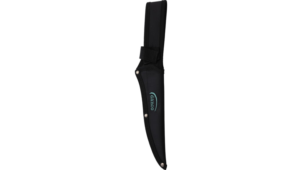 Danco Pro Series 4-Piece Grilling Kit, 12in Overall, 7in 4116 Stainless Flex Fillet Blade, Black/Teal Rubberized Handles, GK4-P-010