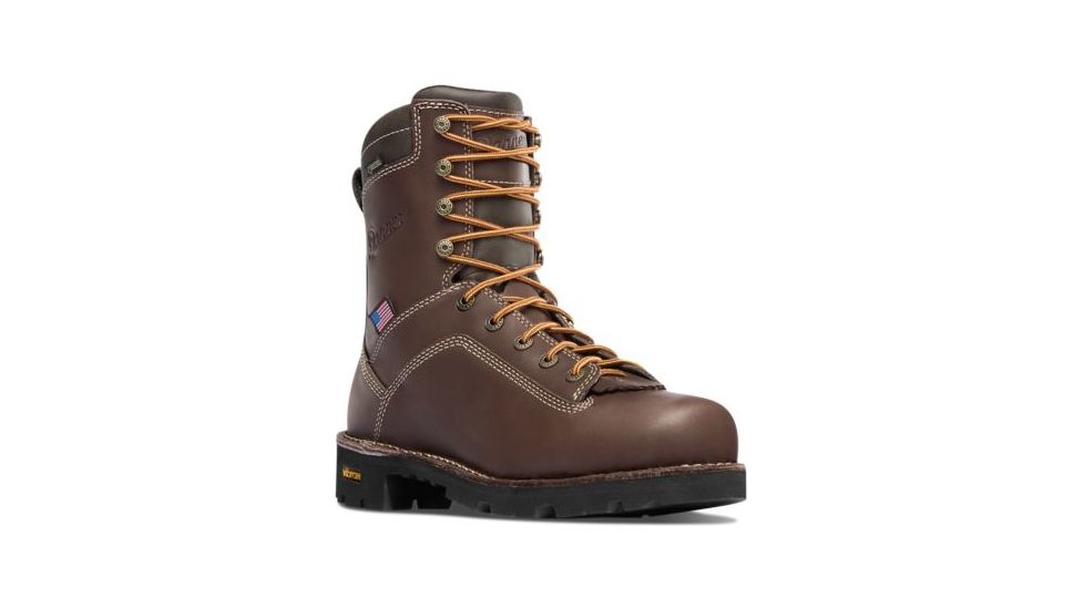 Danner Quarry USA 8in Boots, Brown, 8.5EE, 17305-8-5EE