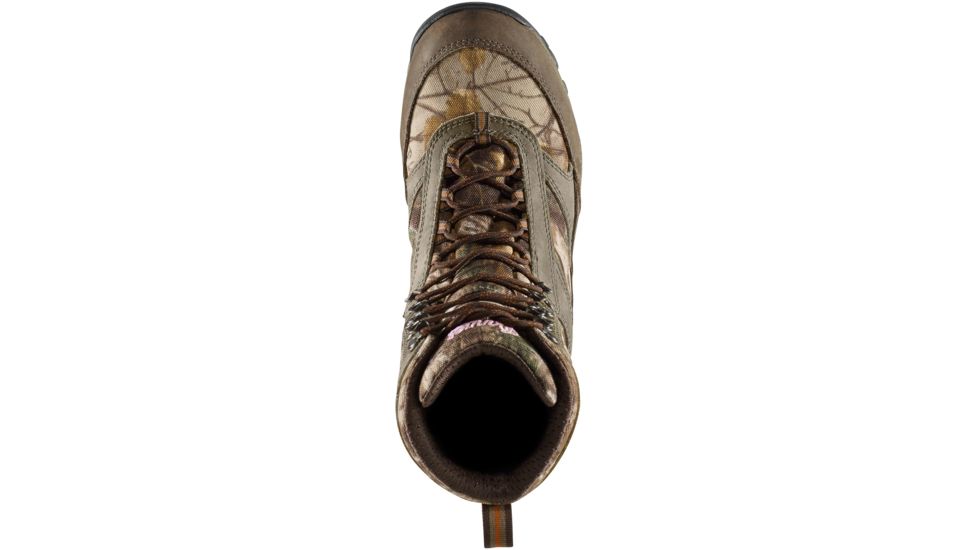 Danner Womens High Ground 8in 400G Insulation Boots, Realtree Xtra, 8M, 46241-8M