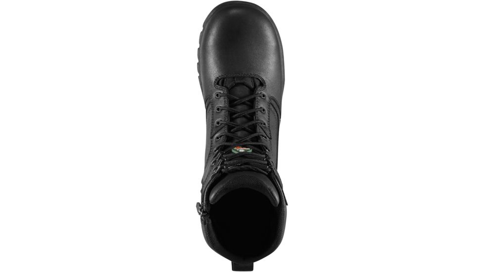 Danner Lookout EMS/CSA Side-Zip 8in Non-Metallic Toe Boots, Black, 3B, 23826-3B