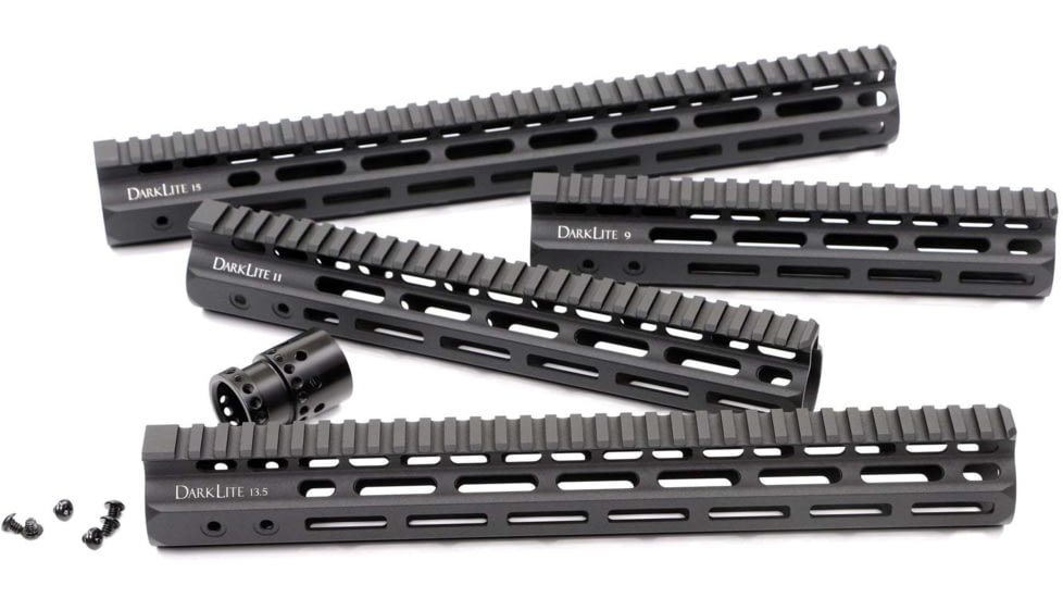 Dark Hour Defense Darklite Magnesium MLOK AR15 Handguard, 18 in, DLITE 18ML