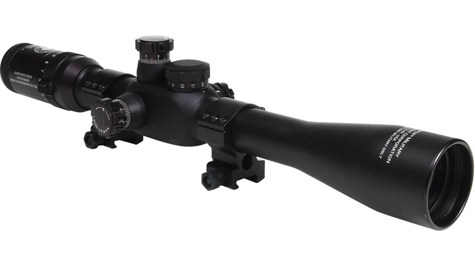 Dark Ops Counter Sniper Optics Tactical Scope, Aluminum, 4-16x50mm 114424