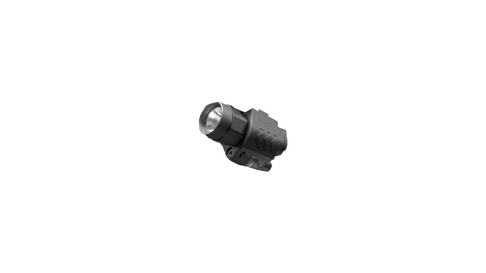 Dark Ops LED 120 Lumens Rail Mounted Underboss Flashlight/Laser, Black DOH203