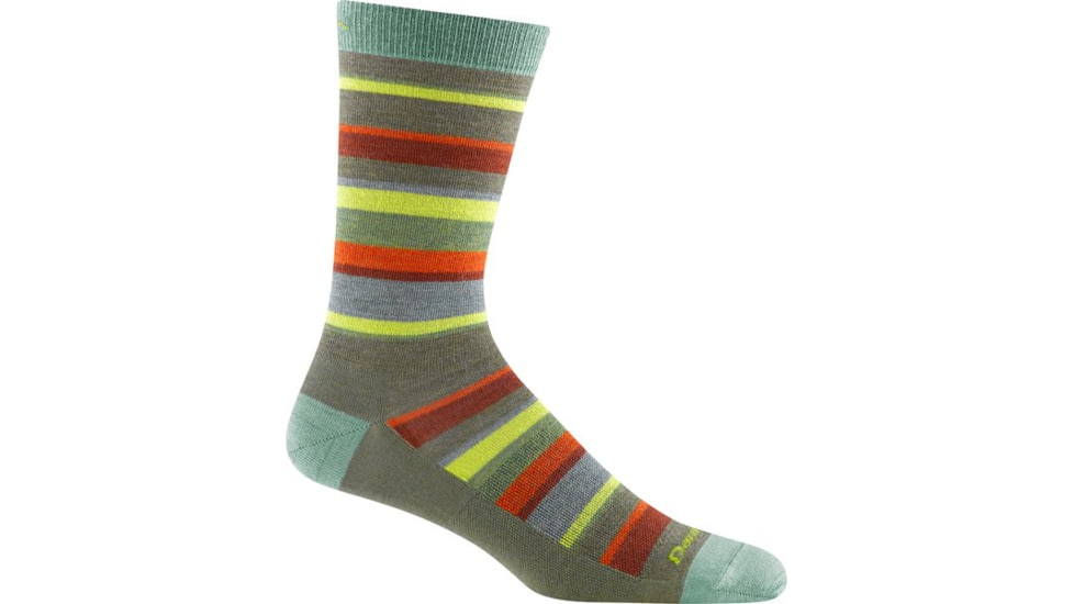 Darn Tough Druid Crew Lightweight Socks - Mens, Cedar, Large, 6090-CEDAR-L-DARN