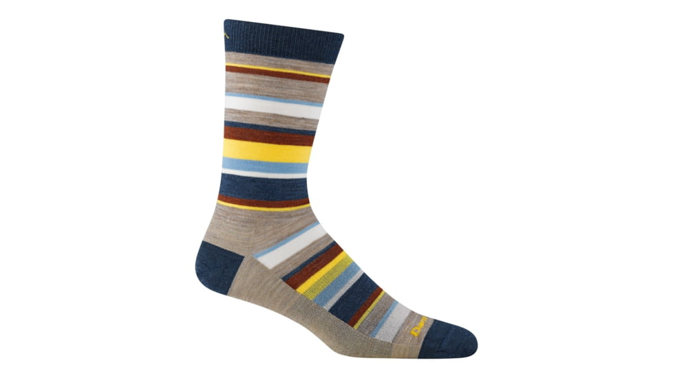 Darn Tough Druid Crew Lightweight Socks - Mens, Rye, X-Large, 6090-RYE-XL-DARN