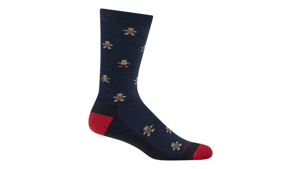 Darn Tough Oh Snap Crew Lightweight with Cushion Socks - Mens, Eclipse, Large, 6125-ECLIPSE-L-DARN