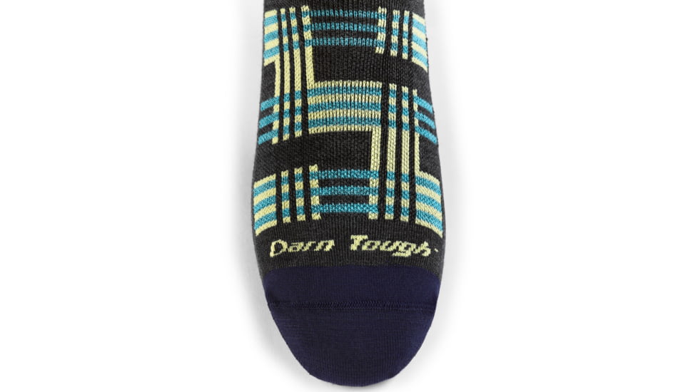 Darn Tough Weave No Show Hidden Lightweight Socks - Mens, Charcoal, Medium, 6095_CHARCOAL_M_DARN