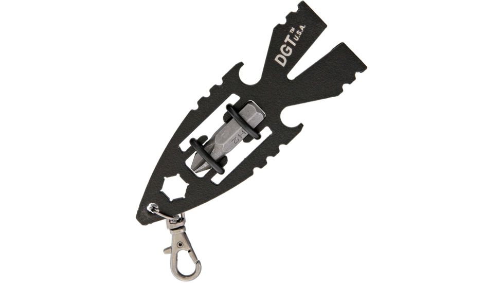 Darrel Ralph DGT Aero Tool Black Fixed Blade Knife, Handle DR009BK