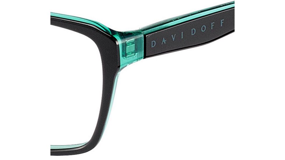 Davidoff Prescription Eyeglasses 91043 Progressive Black Frame