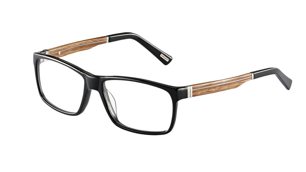 Davidoff Prescription Eyeglasses 92017 Progressive Black Frame