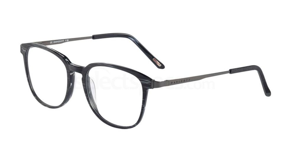 Davidoff 92029 Bifocal Prescription Eyeglasses, Grey Wood Structure Frame, 92029-6472BI