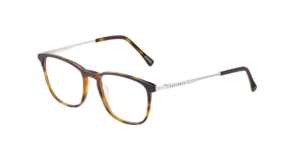 Davidoff 92042 Bifocal Prescription Eyeglasses, Black Matte/Havana Frame, 92042-4563BI