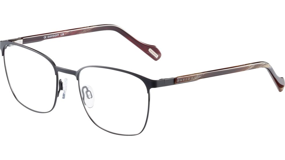 Davidoff 93062 Bifocal Prescription Eyeglasses, Glanz Rhodium Frame, 93062-6100BI