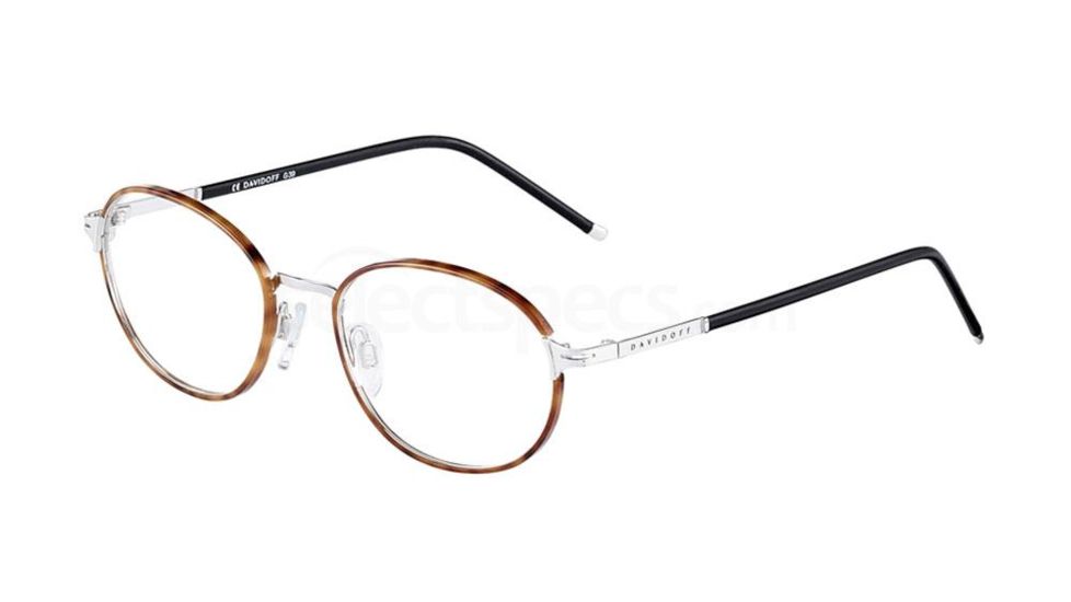 Davidoff 93065 Bifocal Prescription Eyeglasses, Light Brown Havana Frame, 93065-5101BI