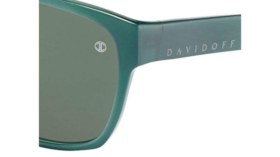 Davidoff Prescription Sunglasses 97127 Single Vision Green Frame