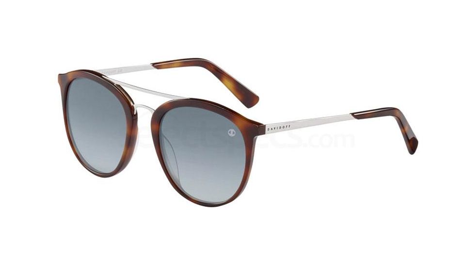 Davidoff 97209 Sunglasses, Brown Havana Frame, Grey Blue Gradient Lens, 97209-6311