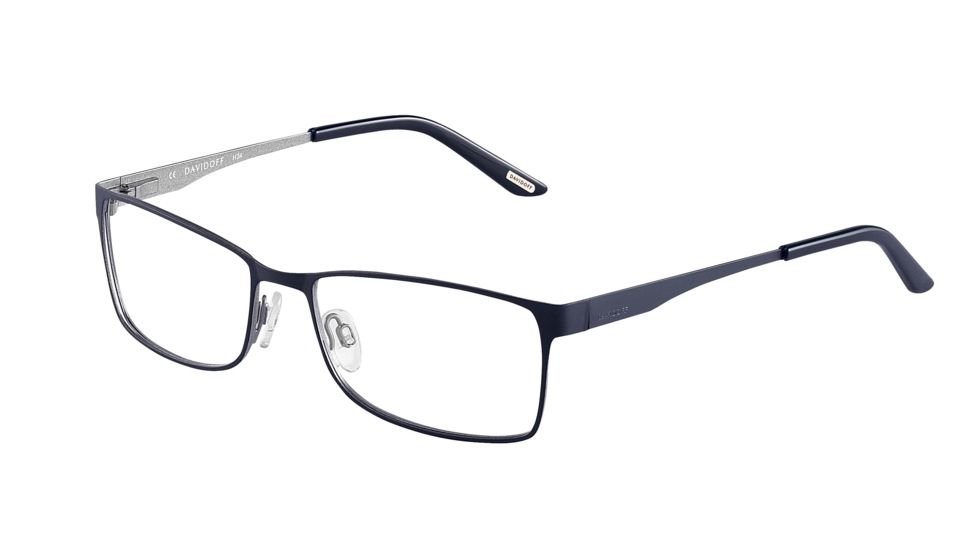 Davidoff 93039 Bifocal Prescription Eyeglasses - Blue Frame and Clear Lens 93039-605BI