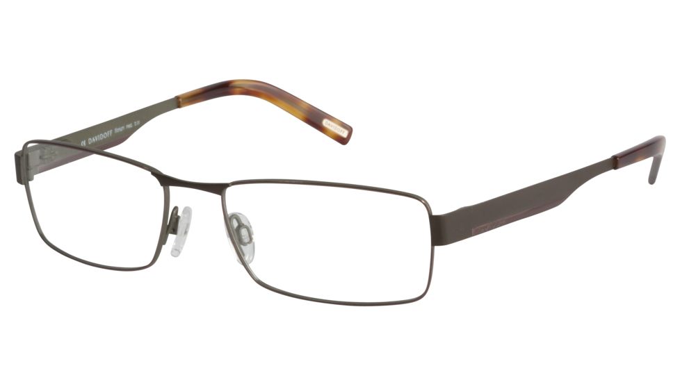 Davidoff 95065 Bifocal Prescription Eyeglasses - Brown Frame and Clear Lens 95065-480BI