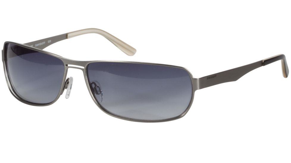 Davidoff 97321 Single Vision Prescription Sunglasses - Grey Frame and Blue Gradient Lens 97321-650SV