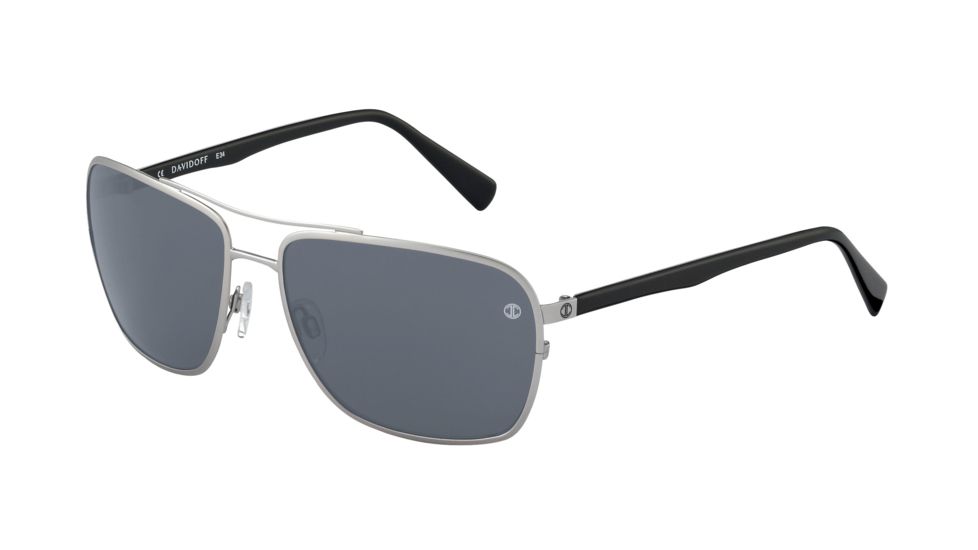 Davidoff No. 97329 Sunglasses - Silver Frame and Zeiss Skylet Grey Lens 97329-110