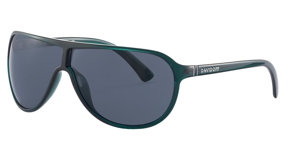 Davidoff No. 97607 Sunglasses - Green Frame and Grey Lens 97607-410