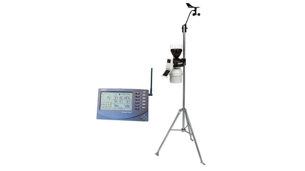Davis Instruments Pro2 Wireless w/24-Hour Fan Aspirated Radiation Shield Vantage 52144