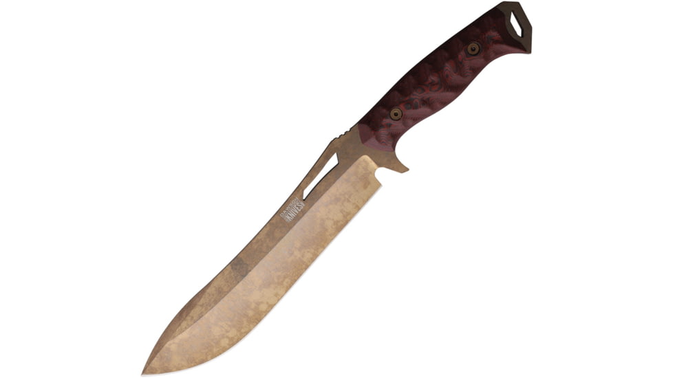 Dawson Knives Archangel Fixed Blade Blk/Red, DW47445