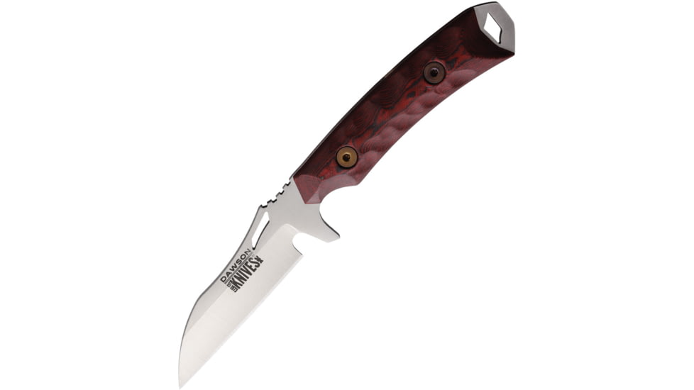 Dawson Knives Revelation Fixed Blade Blk/Red, DW84066