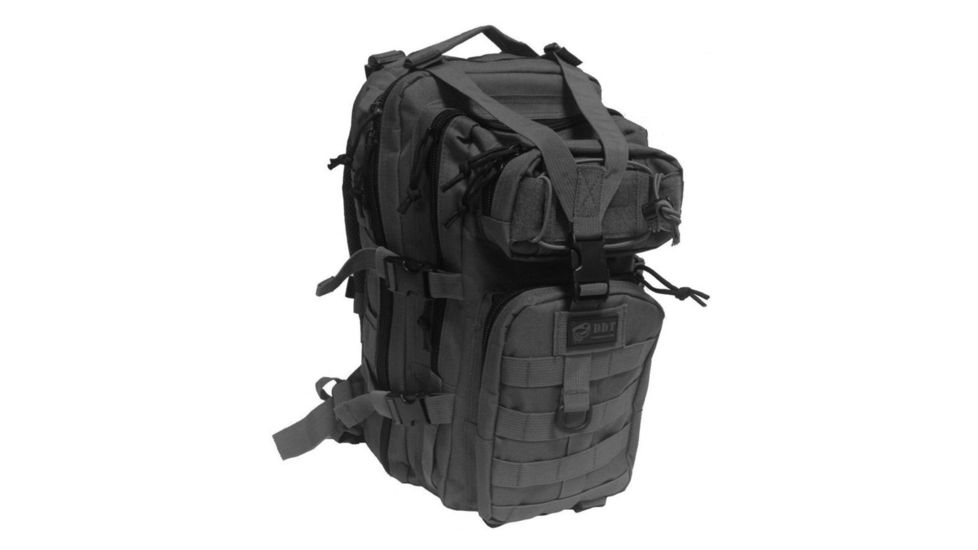 DDT Anti-Venom 24 Hour Assault Backpack, Gunmetal DDT10814