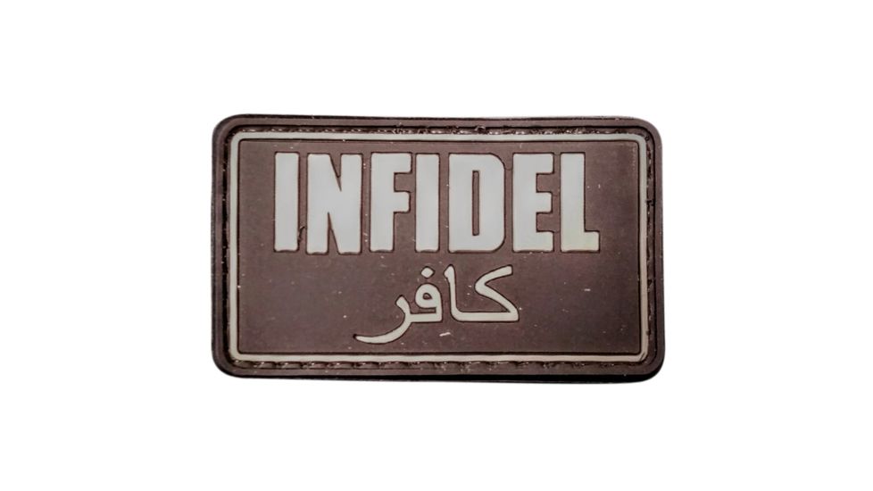 DDT Rubber Morale Patch, Infidel DDT50145
