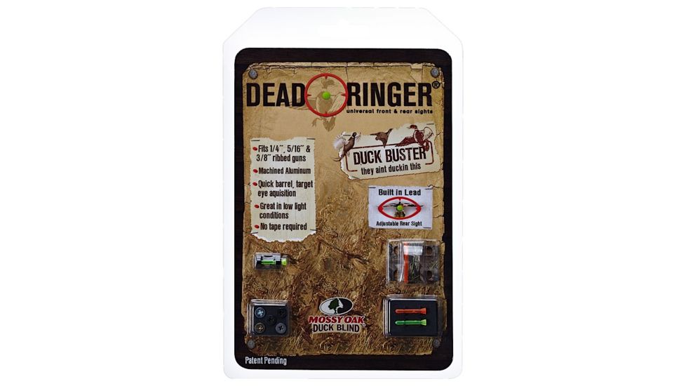 Dead Deer DR4348 Duck Buster Shotgun Lexan Orng/Grn Alum MO Duck Blind