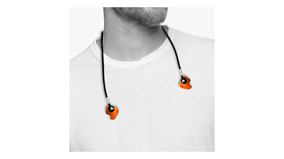 Decibullz Ear Plug Lanyard, Black, Standard, PLG1-CORD