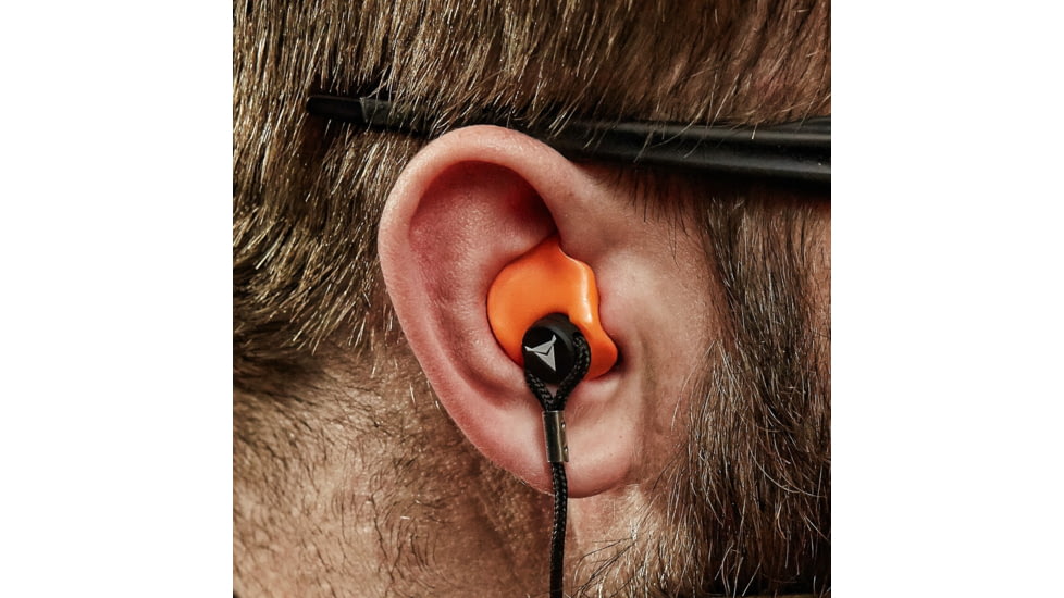 Decibullz Ear Plug Lanyard, Black, Standard, PLG1-CORD