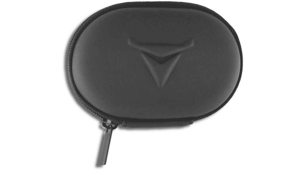 Decibullz Zipper Carrying Case, Black, 3in x 2in x 1in, CASE-BLK