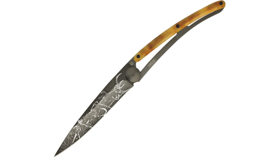 Deejo 37g Tattoo Linerlock Hunting