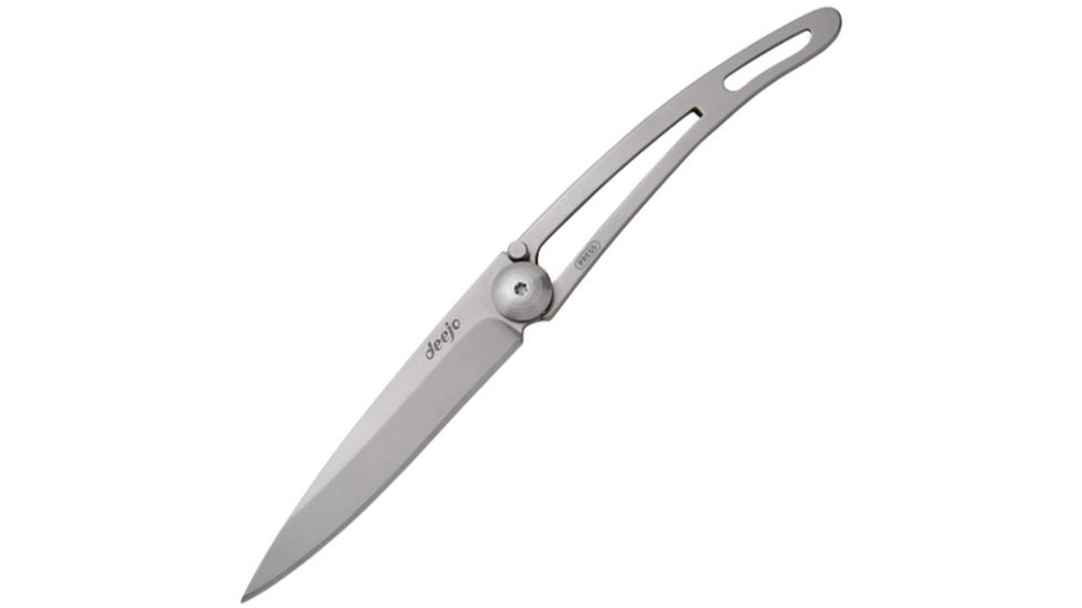 Deejo Linerlock Stainless 27Gram Knife DEE9CN000