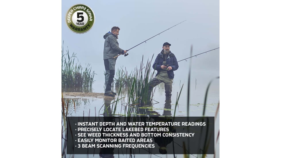 Deeper Smart Chirp 2.0 Fishfinder, Desert Sand, ITGAM0996