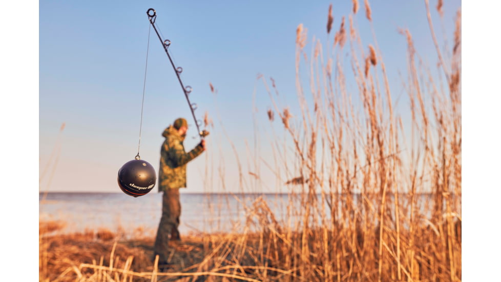 Deeper Smart Sonar PRO+ 2 Fishfinder, Black, ITGAM1080