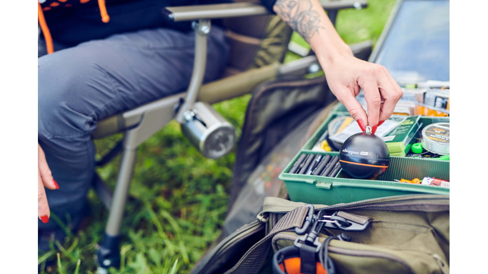 Deeper Smart Sonar PRO+ 2 Fishfinder, Black, ITGAM1080