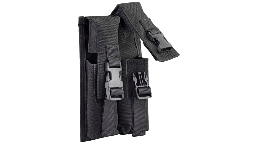 Defcon 5 MP5 Double Magazines Pouch, Black, D5-MP5 B