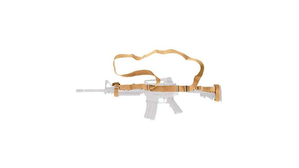 Defcon 5 Three Point Tactical Assault Sling, Tan, Large, D5-AS53 T