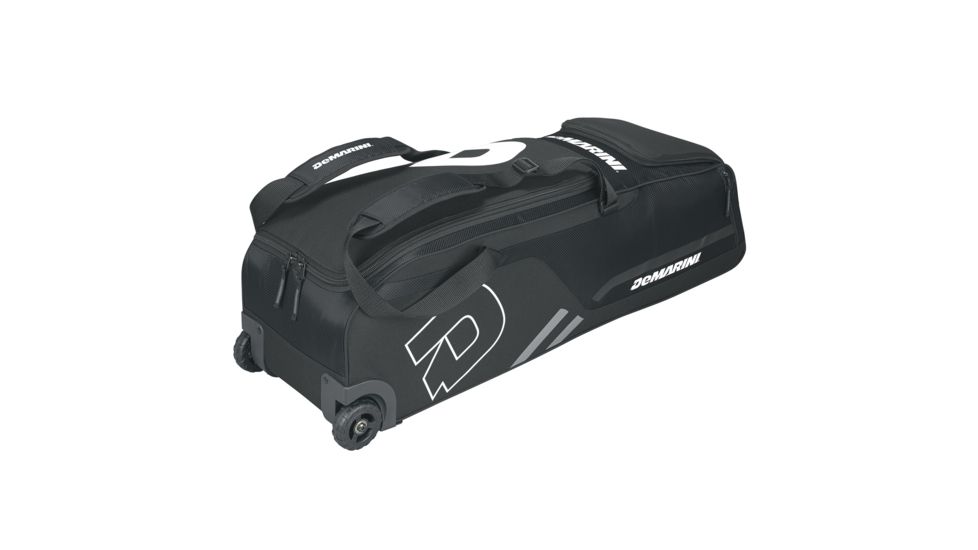 DeMarini Momentum Baseball Wheeled Bag, Black 1107888