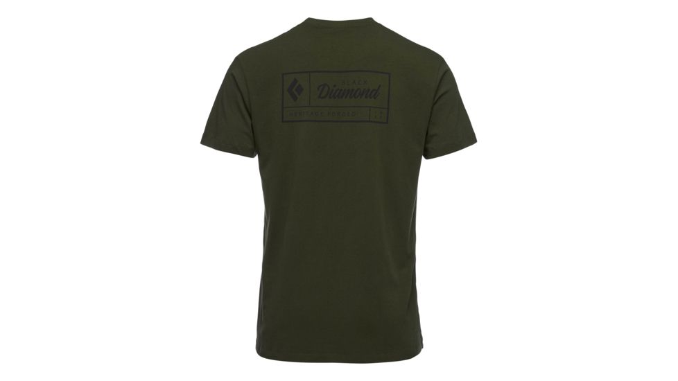 Demo, Black Diamond M Ss Heritage Tee - Mens, Sargeant, Medium, AP7300473006MED1