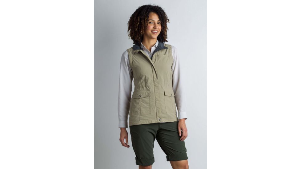 Demo, ExOfficio Sol Cool FlyQ Vest, Tawny, M, 10763162-8421-M