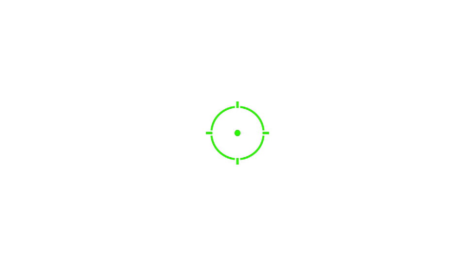 Holosun OPMOD AEMS Reflex Red Dot &amp; HM3XT Magnifier Combo, Green 2MOA Dot and 32MOA Circle, Circle-Dot, Wolf Gray, AEMS-GR WG+HM3XT WG