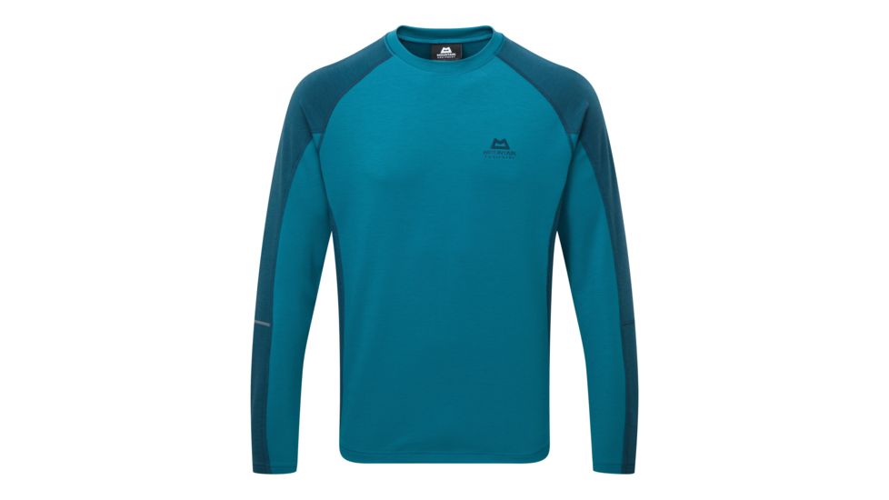 Demo, Mountain Equipment Committed Crew - Mens, Tasman/Legion Blue, Large, ME-001536-TLB-L,