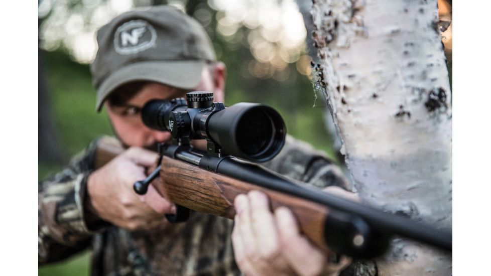 Demo, NightForce 2.5-10x42mm NXS Illuminated Compact Rifle Scope w/ IHR Reticle C460