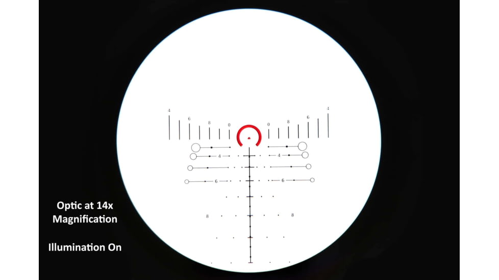 Primary Arms OPMOD Exclusive 5.56 NATO Rifle Scope, 4-14x44mm, 30mm Tube, First Focal Plane, ACSS HUD DMR Reticle, Black, PA4-14XFFP-ACSS-HUD-DMR-5.56-OPMOD