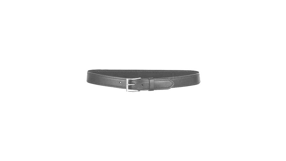 DeSantis 1 3/4in. Plain Lined Leather Belt, Lined, Black, 38, B09BP38Z0